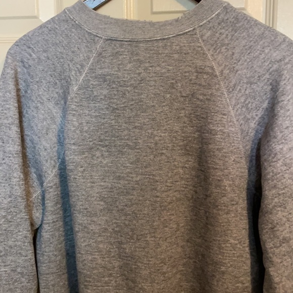 Vintage Discus Athletic Blank Pullover Sweatshirt Mens Size Large Gray USA Made - Picture 2 of 14